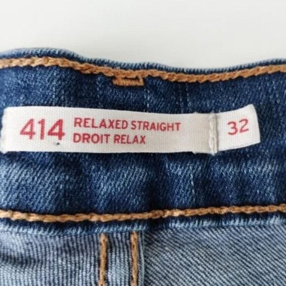 Women's Levi's 414 Relaxed Straight Jeans 32" Waist - Picture 5 of 10